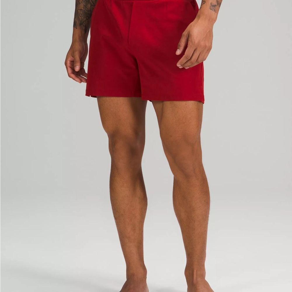Lululemon Athletica Red Men's Swim Shorts